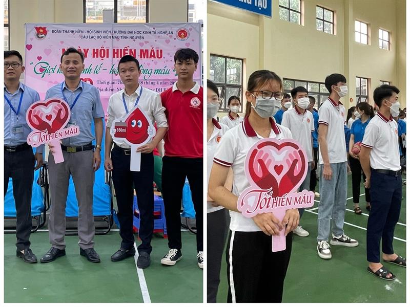 Ngày hội Hiến máu tình nguyện “ Giọt hồng kinh tế - kết nối dòng máu Việt”