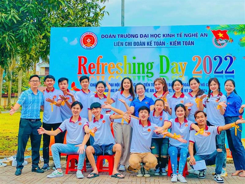 Liên chi đoàn Kế toán - Kiểm toán tổ chức Chương trình Refreshing day 2022