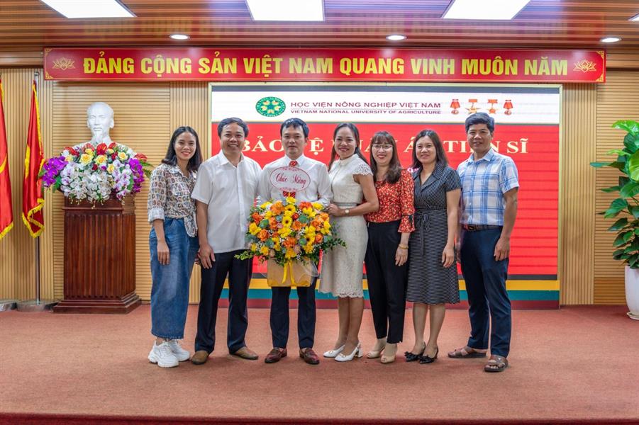Chúc mừng NCS Trần Thái Yên bảo vệ thành công Luận án tiến sĩ