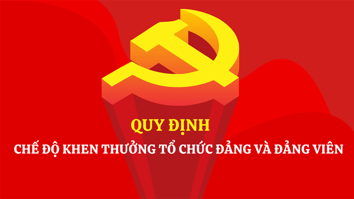 Quy định về chế độ  khen thưởng tổ chức đảng và đảng viên của tỉnh ủy Nghệ An