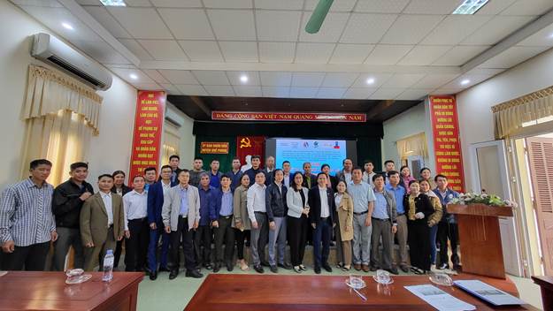 Khoa Nông Lâm Ngư - Trường Đại học Kinh Tế Nghệ An tham gia hội nghị sơ kết năm nhất dự án Quỹ môi trường toàn cầu tại huyện Quế Phong