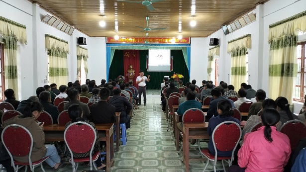 Khoa Nông Lâm Ngư, Trường Đại học Kinh tế Nghệ An tổ chức tập huấn kỹ thuật cho người dân