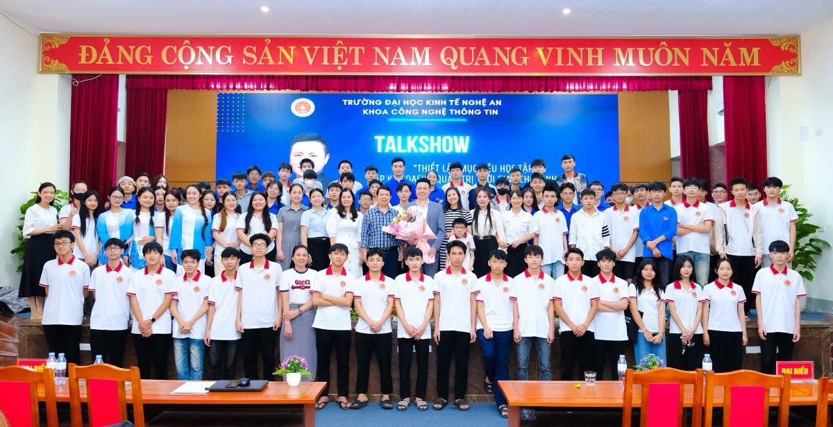 Khoa Công nghệ Thông tin – NAUE tổ chức thành công Talkshow “Thiết lập mục tiêu học tập - Lập kế hoạch - Quản trị thời gian cho Sinh viên”