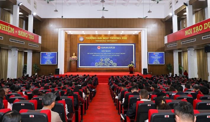 Trường Đại học Kinh tế Nghệ An tham dự Hội nghị tập huấn triển khai thực hiện thông tư 01/2024/TT-BGDĐT ban hành Chuẩn cơ sở giáo dục đại học cho các cơ sở giáo dục đại học