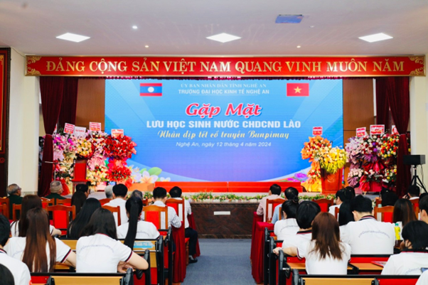 Vui đón Tết Bun-Pi-May cùng với các bạn Lưu sinh viên Lào năm 2024