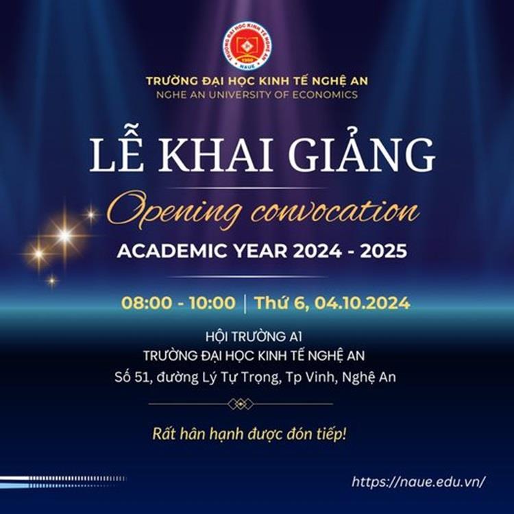 Sự kiện sắp diễn ra - Khai giảng năm học 2024 -2025